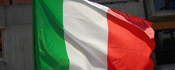 La bandera de Italia La bandera de Italia - Sputnik Mundo