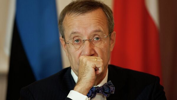 Toomas Hendrik Ilves, el presidente de Estonia - Sputnik Mundo