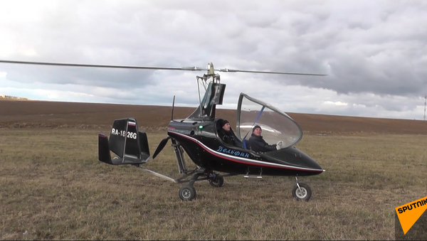 El autogiro ruso Delfín - Sputnik Mundo