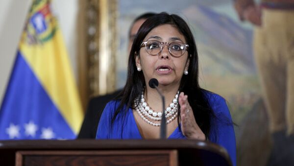 Delcy Rodríguez, ministra de Exteriores de Venezuela - Sputnik Mundo