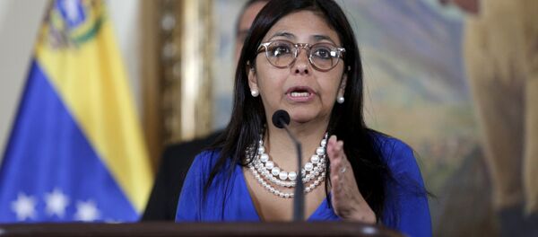 Delcy Rodríguez, ministra de Exteriores de Venezuela Delcy Rodríguez, ministra de Exteriores de Venezuela - Sputnik Mundo
