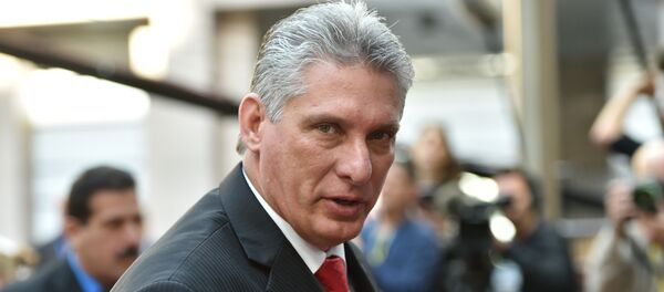 First Vice-President of Cuba Miguel Diaz-Canel Bermudez - Sputnik Mundo