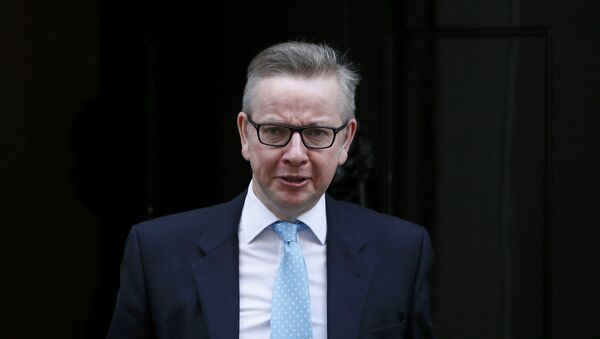 Michael Gove, ministro de Justicia del Reino Unido - Sputnik Mundo