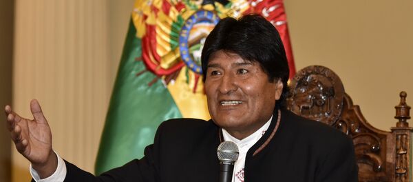 Evo Morales, presidente de Bolivia - Sputnik Mundo