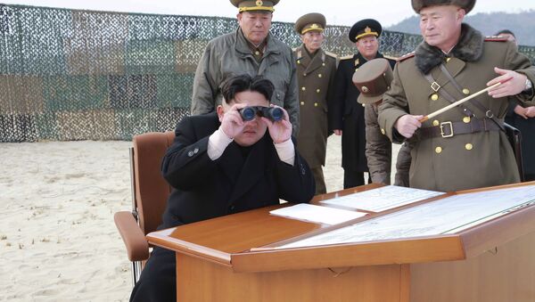 Kim Jong-un, líder de Corea del Norte - Sputnik Mundo