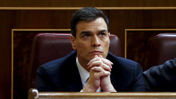 Pedro Sánchez, el presidente del Gobierno de España - Sputnik Mundo