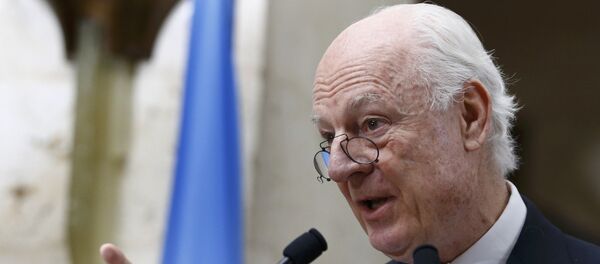 Staffan de Mistura, enviado especial de la ONU en el Siria - Sputnik Mundo