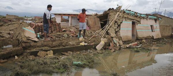 Inundación en Cochabamba (archivo) - Sputnik Mundo