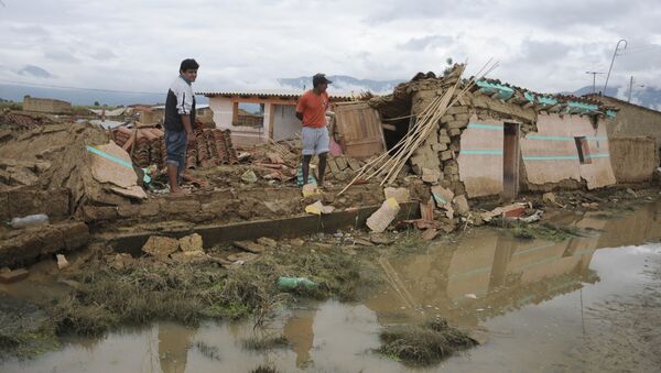 Inundación en Cochabamba (archivo) - Sputnik Mundo