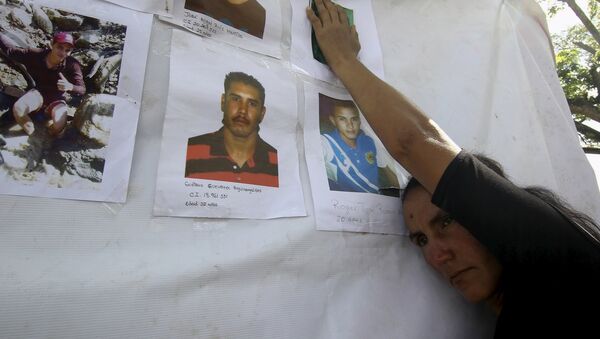 Manifestación en Tumeremo - Sputnik Mundo