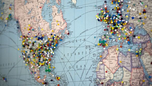 Un mapa - Sputnik Mundo