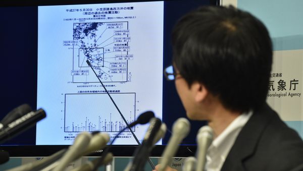 Experto de sismos de la Agencia Meteorológica de Japón (archivo) Experto de sismos de la Agencia Meteorológica de Japón (archivo) - Sputnik Mundo