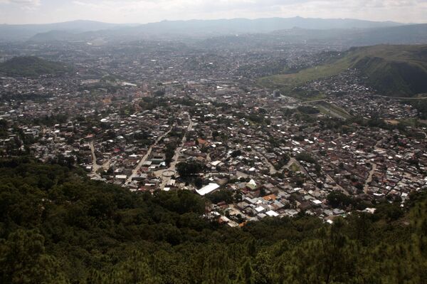 A general view of Tegucigalpa from the Picacho national park, Wednesday, Nov. 11, 2009. - Sputnik Mundo