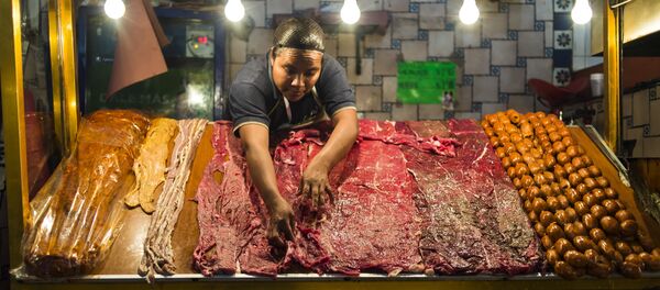 Una carnicería mexicana - Sputnik Mundo