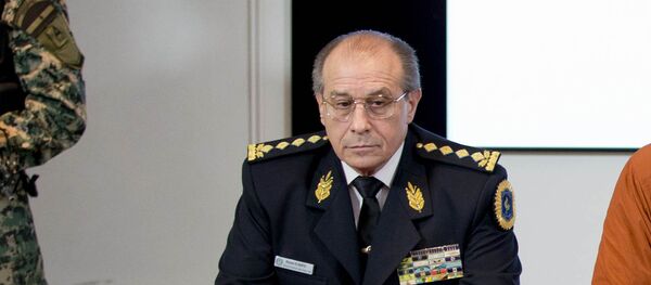 Jefe de la Policía Federal de Argentina, Román di Santo Jefe de la Policía Federal de Argentina, Román di Santo - Sputnik Mundo