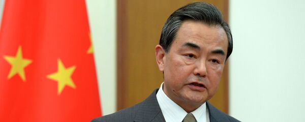 Wang Yi, ministro de Relaciones Exteriores de China - Sputnik Mundo