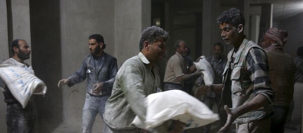 Ayuda humanitaria para Siria (archivo) - Sputnik Mundo
