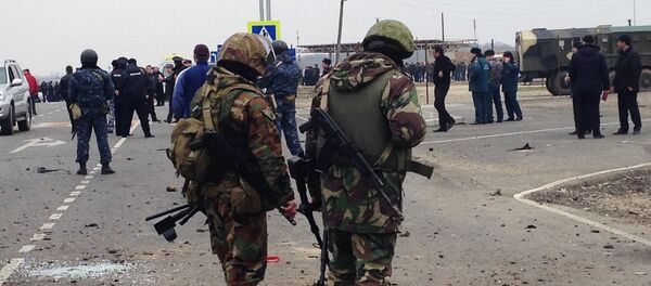 Agentes de seguridad daguestaníes (archivo) - Sputnik Mundo