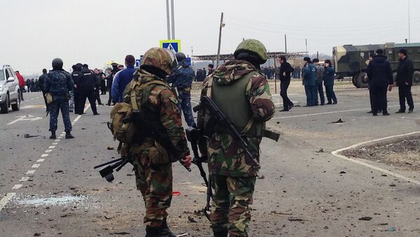 Agentes de seguridad daguestaníes (archivo) Agentes de seguridad daguestaníes (archivo) - Sputnik Mundo