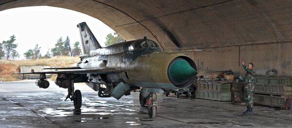 MiG-21 de la Fuerza Aérea siria MiG-21 de la Fuerza Aérea siria - Sputnik Mundo