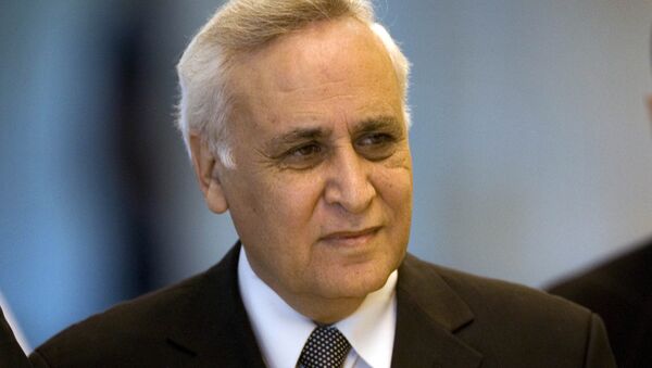 Moshe Katsav, expresidente de Israel - Sputnik Mundo