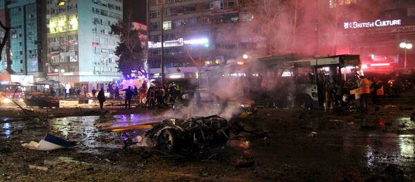 Explosión en Ankara Explosión en Ankara - Sputnik Mundo