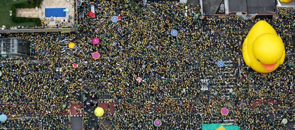 Protestas en Brasil - Sputnik Mundo