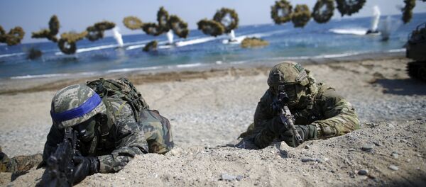 Las maniobras conjuntas sin precedentes entre EEUU y Corea del Sur - Sputnik Mundo