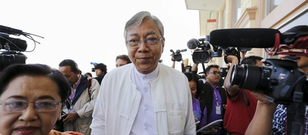 Htin Kyaw, presidente elegido de Birmania - Sputnik Mundo