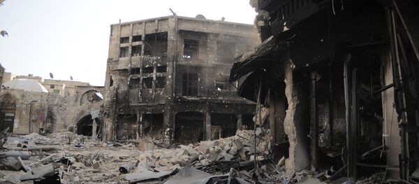 Разрушения в городе Алеппо - Sputnik Mundo