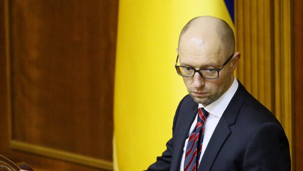 Arseni Yatseniuk, primer ministro de Ucrania - Sputnik Mundo