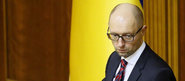 Arseni Yatseniuk, primer ministro de Ucrania - Sputnik Mundo