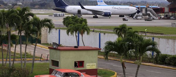 Aviones en el aeropuerto de la Habana Aviones en el aeropuerto de la Habana - Sputnik Mundo