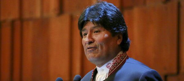 Evo Morales, presidente de Bolivia - Sputnik Mundo