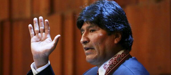 Evo Morales, presidente de Bolivia - Sputnik Mundo