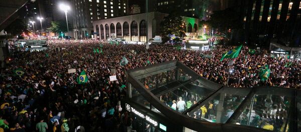 Protestas contra el nombramiento de Lula da Silva en São Paulo - Sputnik Mundo