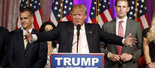 Donald Trump, el candidato republicano a la presidencia de EEUU - Sputnik Mundo