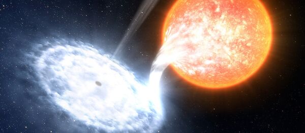 Avistan erupciones más brillantes que nuestro Sol en un agujero negro Avistan erupciones más brillantes que nuestro Sol en un agujero negro - Sputnik Mundo