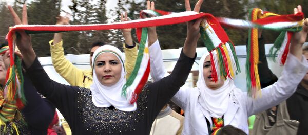 Las kurdas sirias Las kurdas sirias - Sputnik Mundo