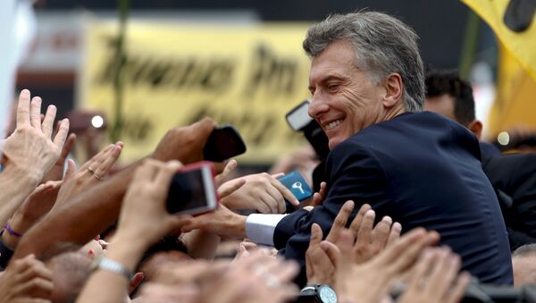 Mauricio Macri, el presidente de Argentina - Sputnik Mundo