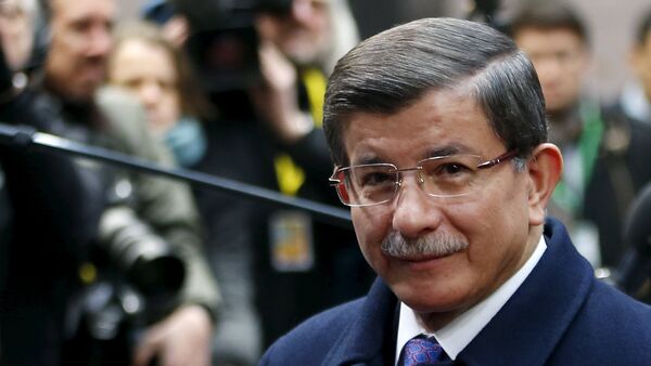 Ahmet Davutoglu, el primer ministro de Turquía - Sputnik Mundo