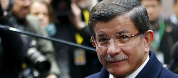Ahmet Davutoglu, el primer ministro de Turquía - Sputnik Mundo