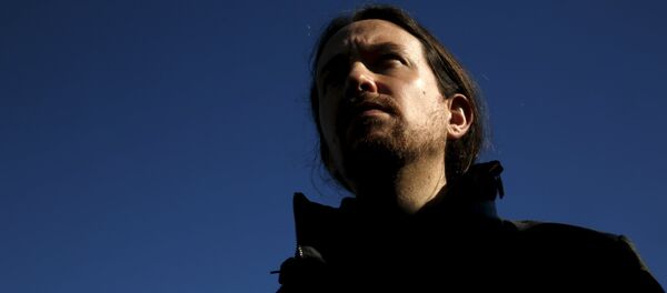 Pablo Iglesias, líder del partido español Podemos - Sputnik Mundo