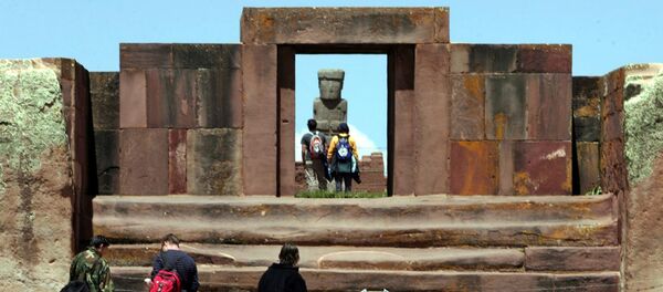 Templo de Kalasasaya en Tiwanaku - Sputnik Mundo