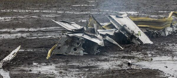Lugar del siniestro del Boeing en Rostov del  Don, Rusia (archivo) - Sputnik Mundo