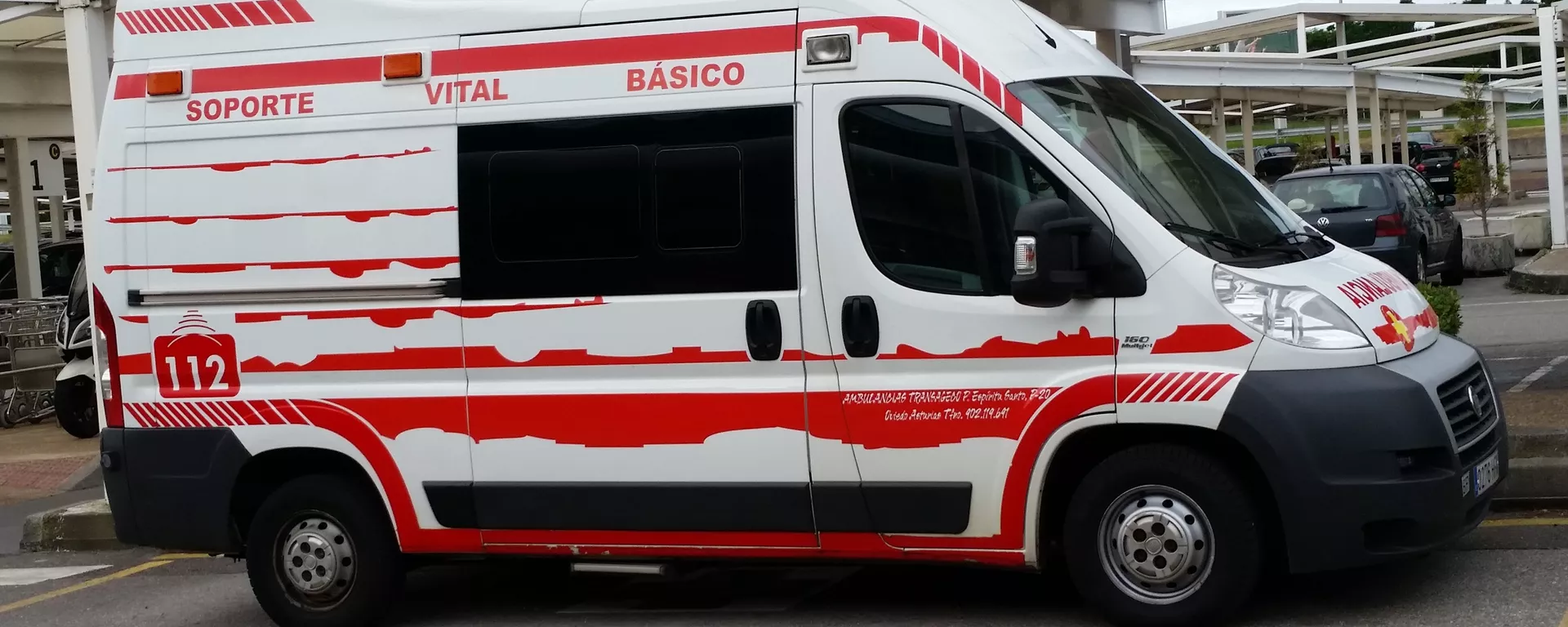 Ambulancia española - Sputnik Mundo, 1920, 04.01.2021