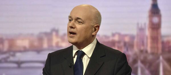 Ian Duncan Smith, ministro de Trabajo y Pensiones de Reino Unido - Sputnik Mundo