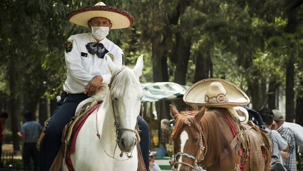 Un policía mexicano - Sputnik Mundo