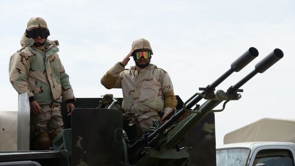 Las milicias de los Halcones del Desierto - Sputnik Mundo