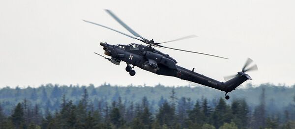 Helicóptero ruso de combate Cazador Nocturno - Sputnik Mundo